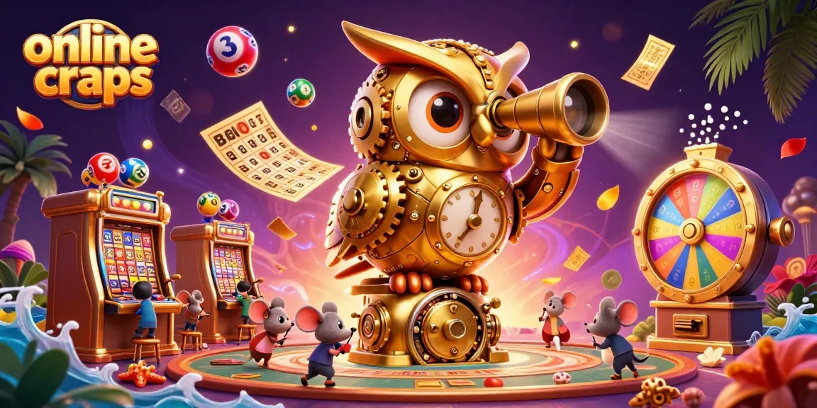 Experience the thrill of online craps with vibrant energy and captivating characters.