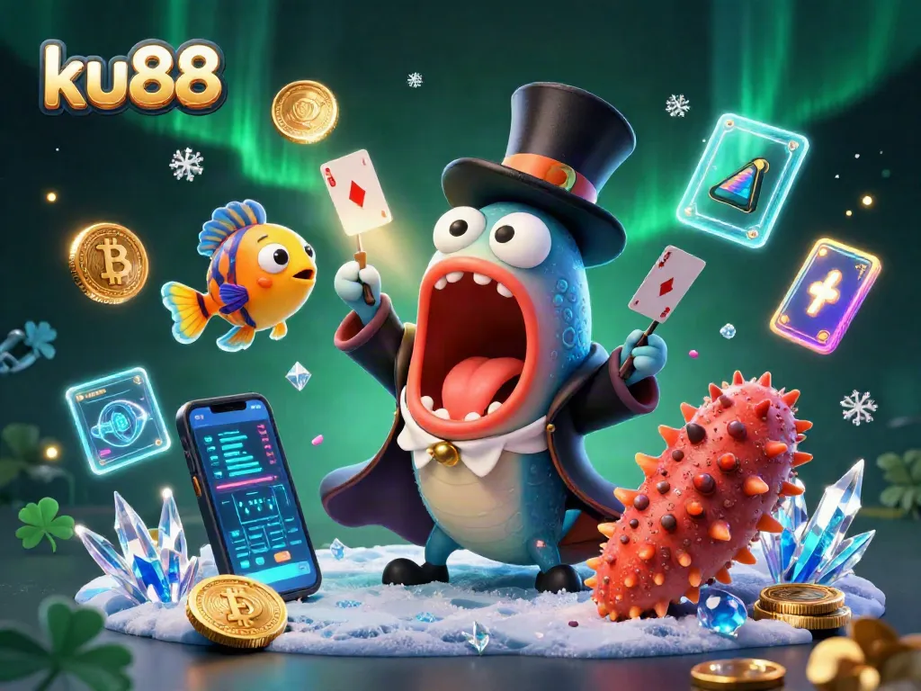 Experience thrilling magic and crypto fun with ku88, a deep-sea casino atmosphere.