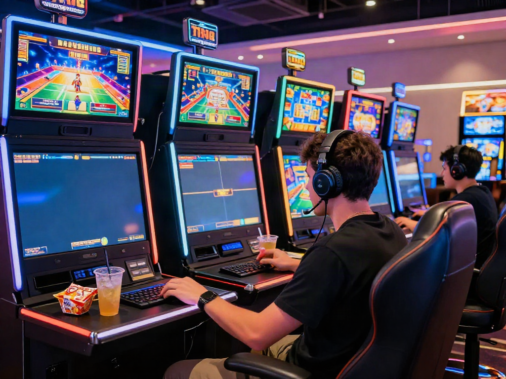 Dynamic online gaming experience at Man88 with vibrant visuals and immersive games.