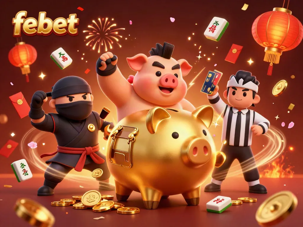 Experience exciting gameplay in fe bet's vibrant casino world with animated characters and dynamic elements.