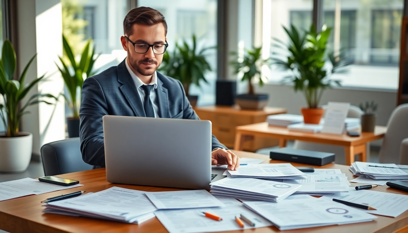 Headhunter IT berät Kunden über effektive Rekrutierungsmethoden in einem modernen Büro.