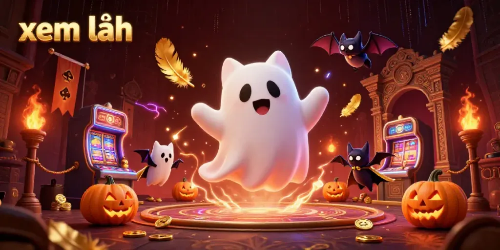 Engage with xem thêm and explore the thrilling haunted casino adventure featuring a friendly ghost cat.
