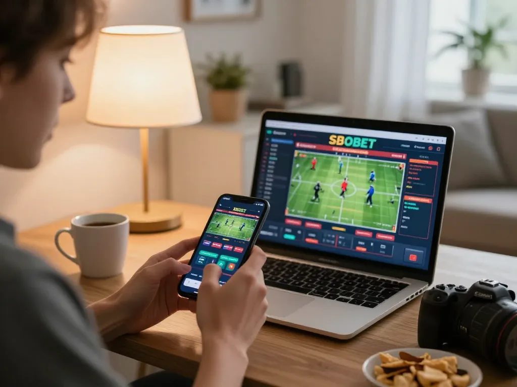 Taruhan SBOBET di smartphone sambil menikmati pengaturan permainan yang nyaman di rumah