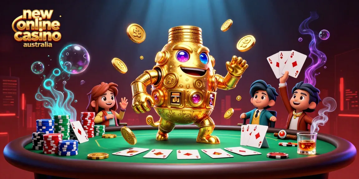 Experience thrilling wins at new online casino Australia with vibrant 3D gaming elements.