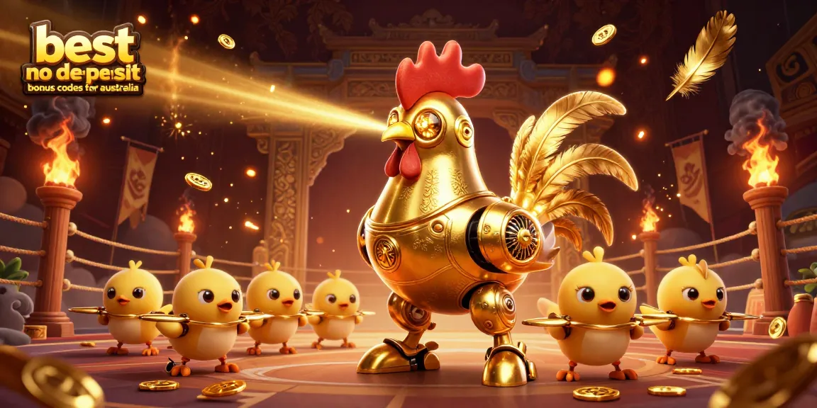 Engage with the best no deposit bonus codes for australia through thrilling 3D casino visuals featuring vibrant characters and elements.